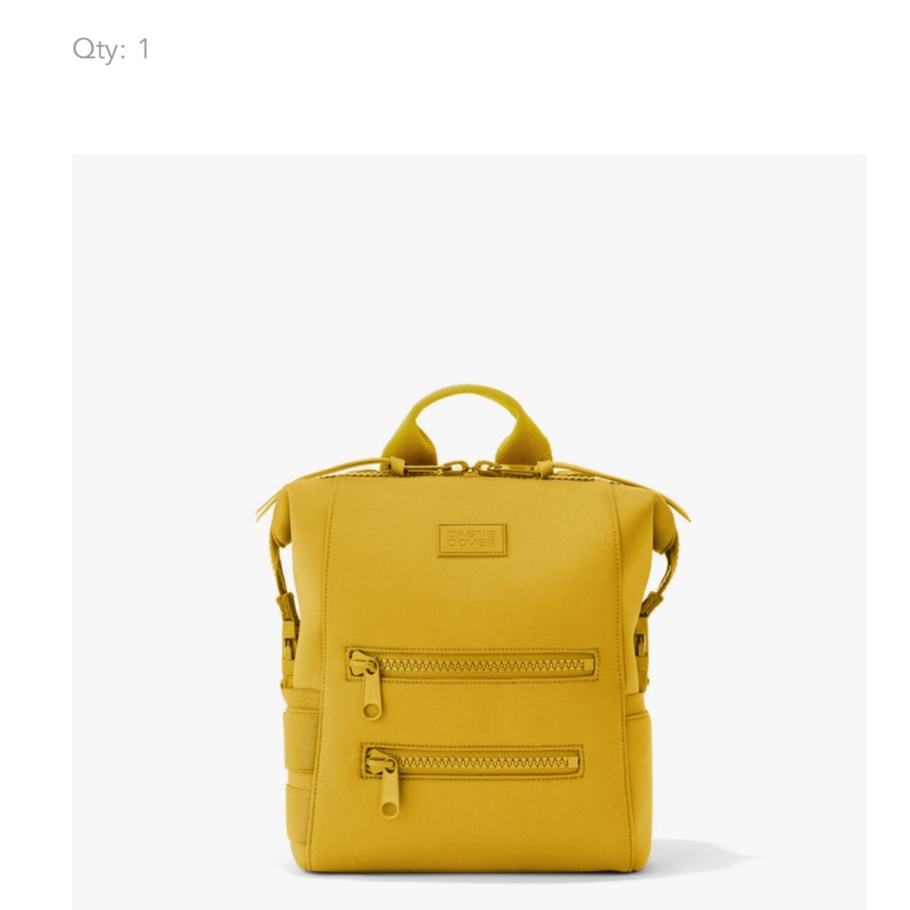 Dagne Dover Indi Yellow Ochre Backpack